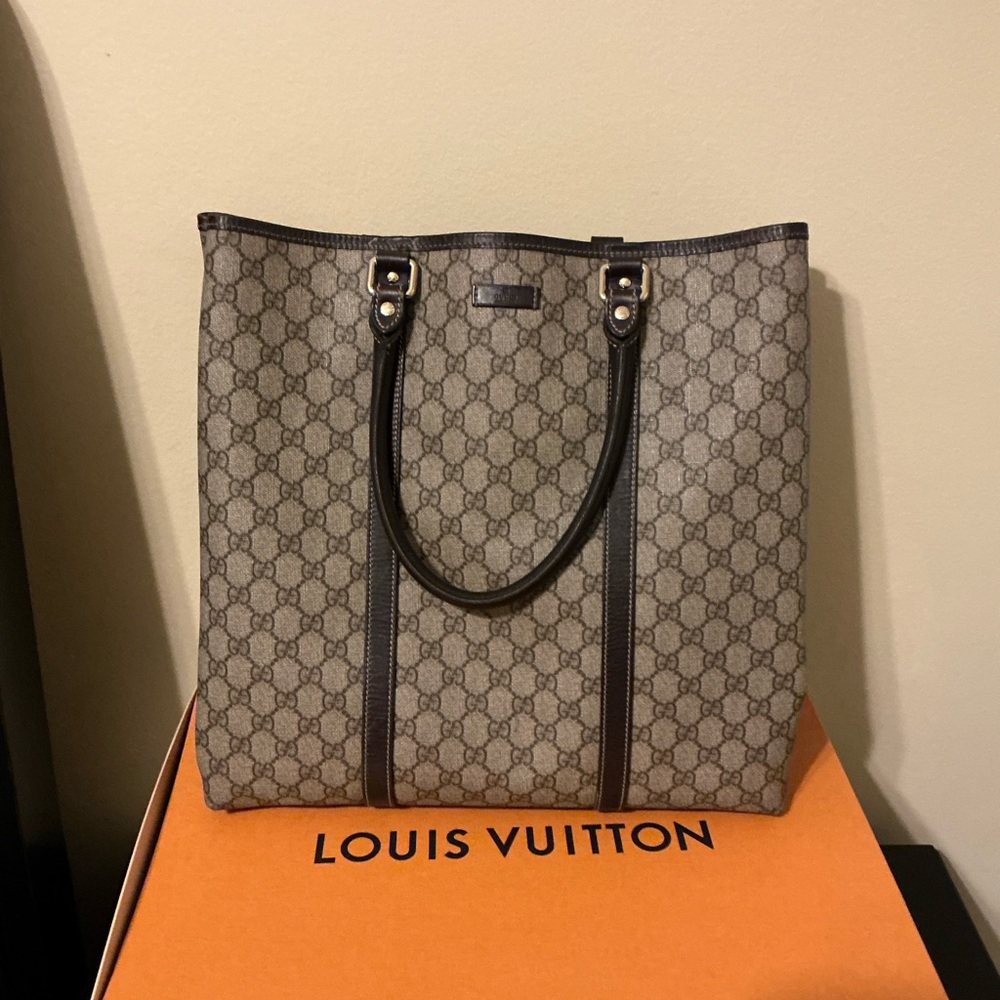 Gucci GG Supreme Large Joy Tote Bag